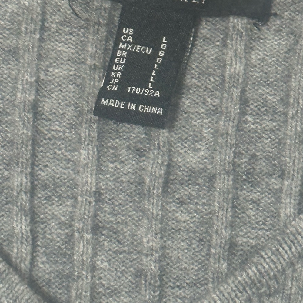 Gray Ribbed Button-Down Dress - Picture 2 of 3